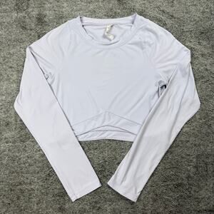 Alphalete Ultrasoft Apex Long Sleeve Women's Large Light Purple